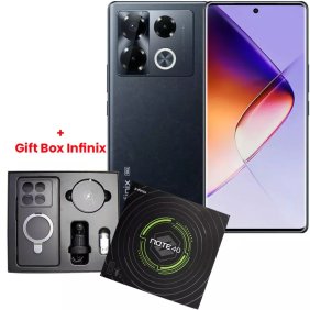 SMARTPHONE INFINIX NOTE 40 PRO+ 5G 12GO 256GO NOIR + GIFT BOX