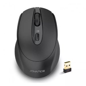 SOURIS SANS FIL ADVANCE FEEL - NOIR