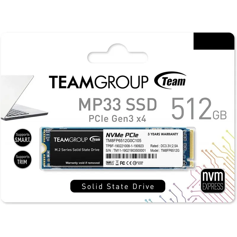 Disque SSD Interne TeamGroup EX2 2 To 2.5 SATA III