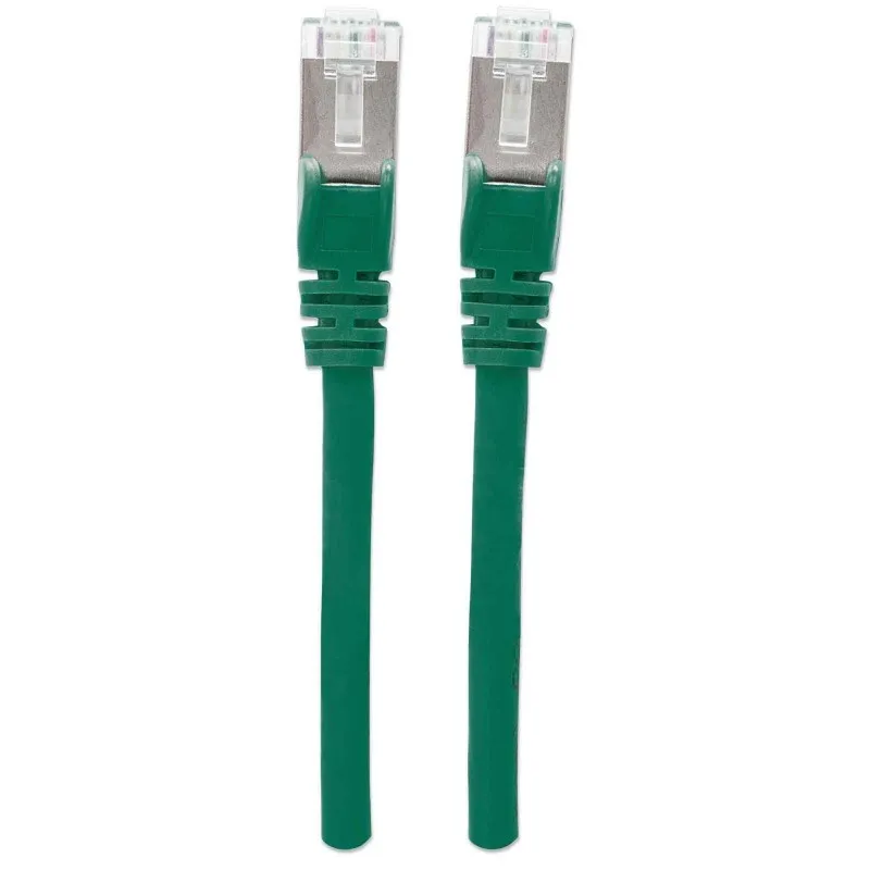Câble réseau Ethernet (RJ45) vert catégorie 6A S/FTP
