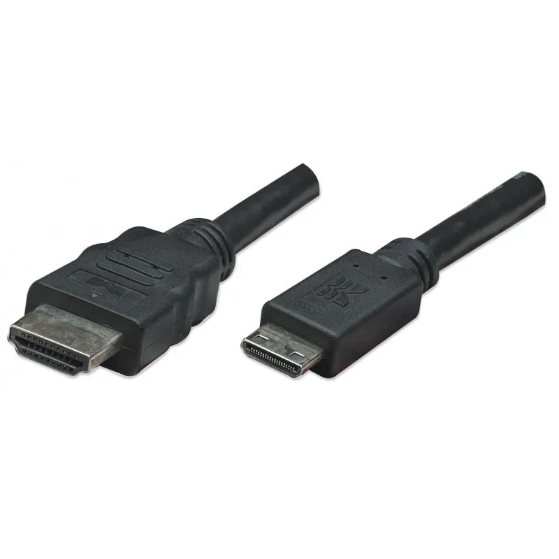 CÂBLE HDMI / HDMI MINI, 1080P, M / M, NOIR, 1.8M