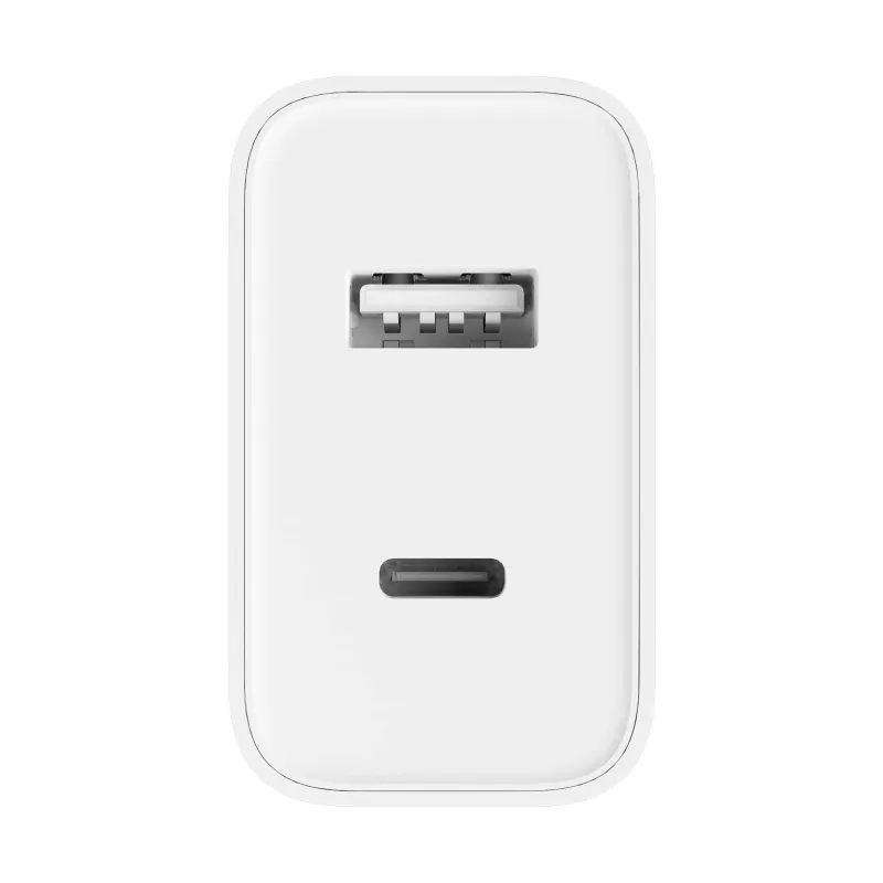 Chargeur rapide USB-C & USB-A Mi Xiaomi de 33 W blanc 